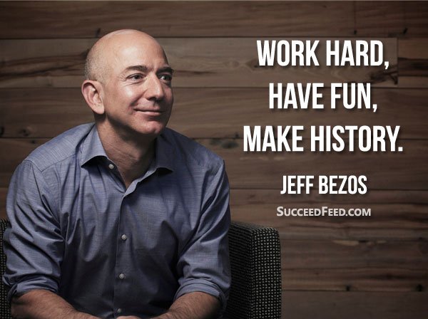 Image result for bezos quotes learning