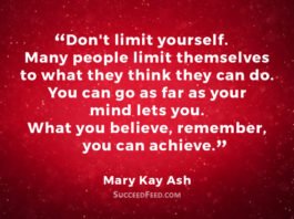 101 Motivational Mary Kay Ash Quotes - Succeed Feed
